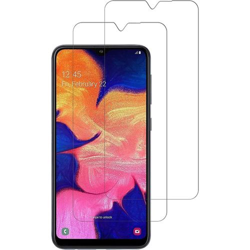 Pack De 2 Verres Trempés 0,3 Mm Pour Samsung Galaxy A10 ¿ Protection D'écran 9h Anti-Rayures, Ultra Transparent, Pose Facile