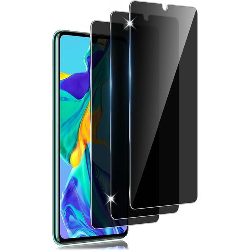 Verre Trempé Anti¿Espion Pour Huawei P30 - Pack 3 Protections D'écran 9h Hd Anti¿Rayures