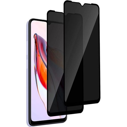 Verre Trempé Anti-Espion Pour Xiaomi Redmi 12c ¿ 2 Pièces, Film Privacy 9h Anti-Rayures, Compatible 3d Touch & Reconnaissance Faciale, Pose Facile