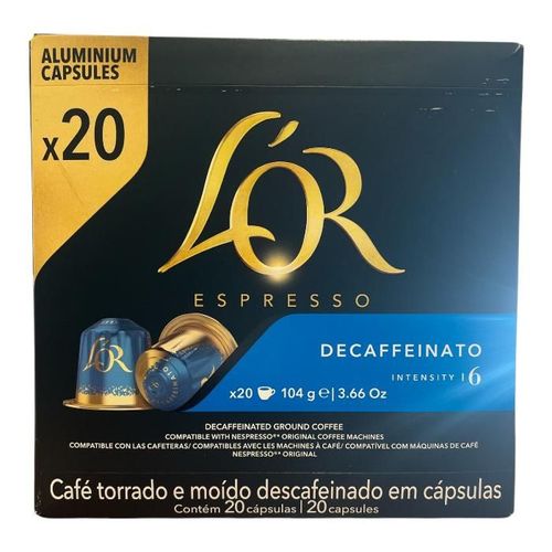 L'Or Espresso Decaffeinato X20