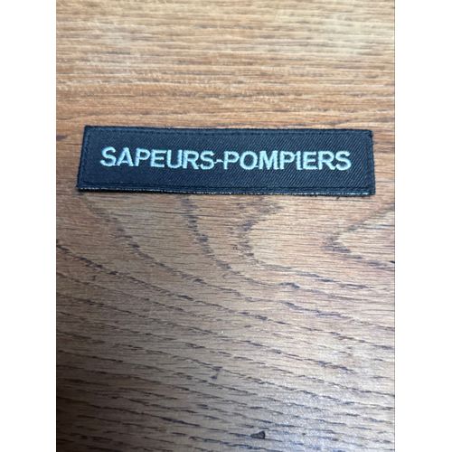 Écusson, Pompier France