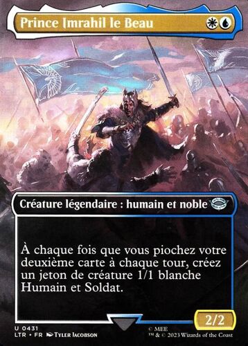 Prince Imrahil Le Beau - Magic - Le Seigneur Des Anneaux - Chroniques De La Terre Du Milieu - U - 431 - Visuel Alternatif