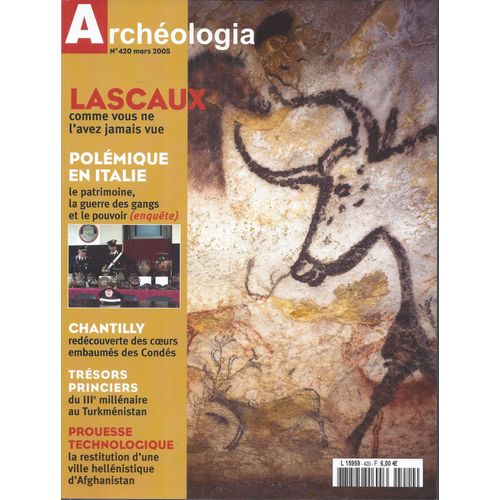 Archéologia 420 - Lascaux - Mars 2005