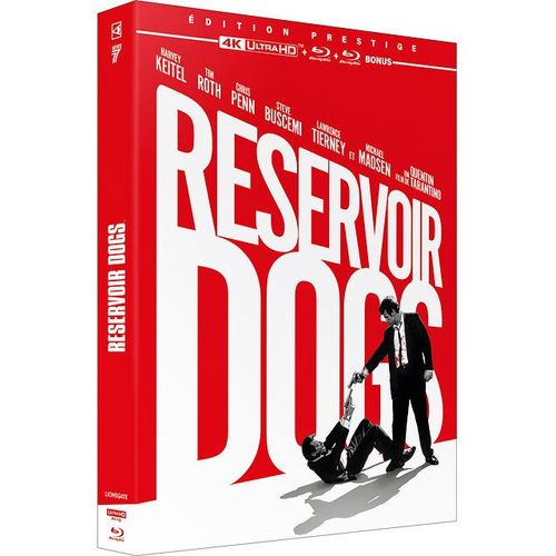 Reservoir Dogs - Édition Prestige Limitée - Boîtier Métal Steelcase - 4k Ultra Hd + Blu-Ray + Blu-Ray Bonus + Livret