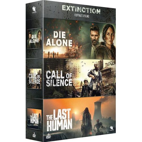Extinction - Coffret 3 Films : Die Alone + Call Of Silence + The Last Human