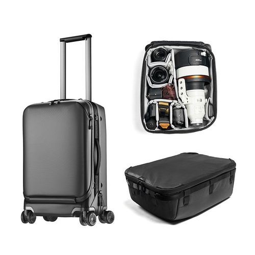 PEAK DESIGN Pro Creator Bundle Valise Roller Pro Noir + Camera Cube XL
