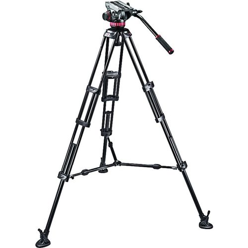 Trépied manfrotto 546bk + Tête MVH502A + Housse