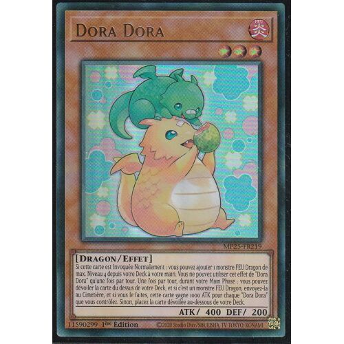 Carte Yu-Gi-Oh - Dora Dora - Mp25-Fr219 Ultra Rare