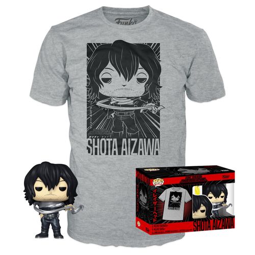 Funko Pop! & Tee: My Hero Academia: Shota Aizawa - L
