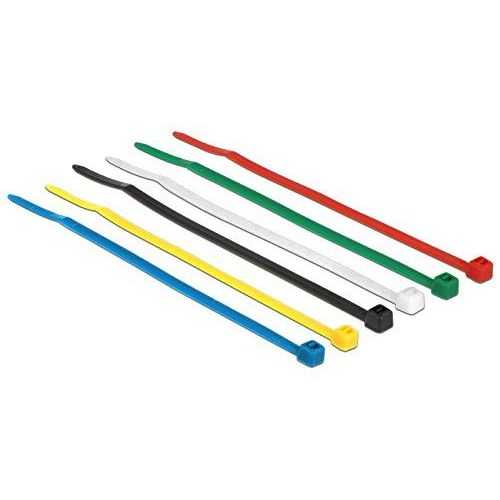 Delock Colored - Kit d'attaches de câble - 10 cm