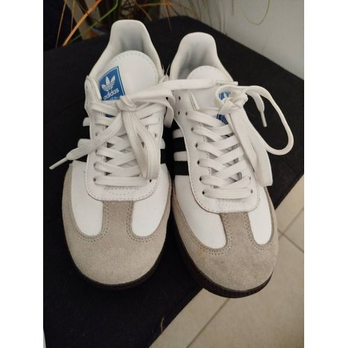 Baskets Blanches Adidas Samba