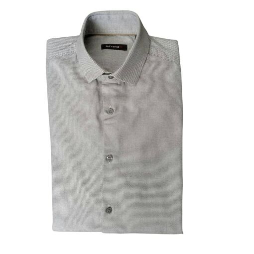 Chemise Habillée Devred - Taille XL - Manches Courtes - 100% Coton - Couleur Beige - Neuf Sans étiquettes