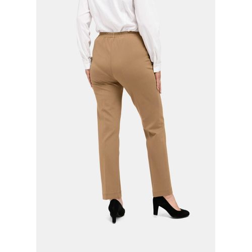 Pantalon En Jersey Confortable - Camel - Gr. 215 De Goldner Fashion