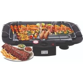 Barbecue de table électrique 2000W - Surface de grill (Lxl) 38x22 cm - Noir