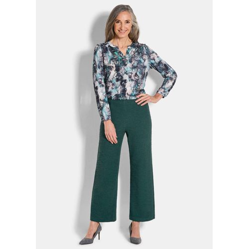 Pantalon En Jersey Vera, Aspect Bouclette - Émeraude - Gr. 235 De Goldner Fashion