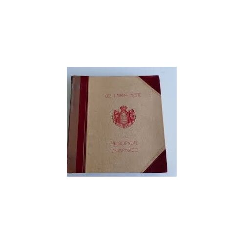 Monaco Album De Timbres (Non Complet) Maison Henri Thiaude De 1885 À 1954