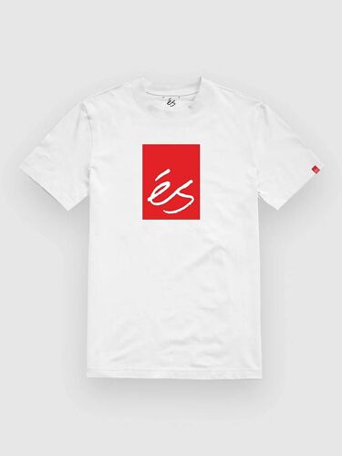 Es Main Block T-Shirt Blanc