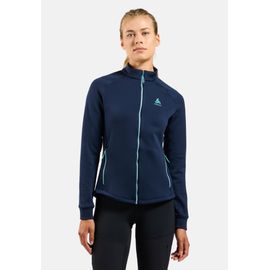 Odlo Polaire Zippée Berra Pour Femme, Xs, Blue