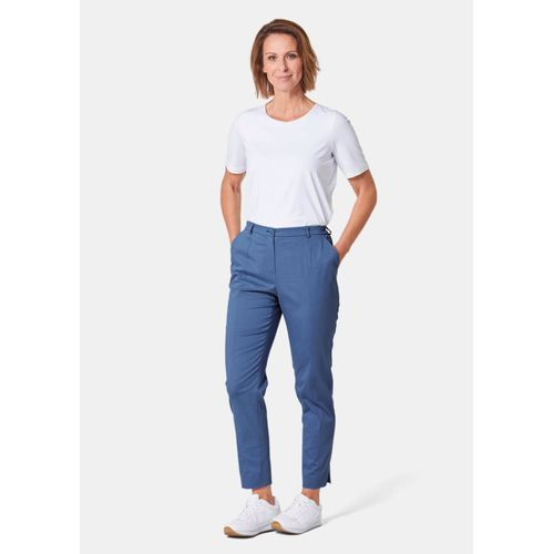 Pantalon En Satin Louisa - Bleu - Gr. 285 De Goldner Fashion