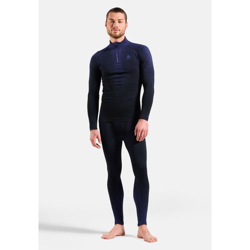 Odlo Sous-Vêtement Technique À Demi-Zip Pow Blackcomb Pour Homme, L,