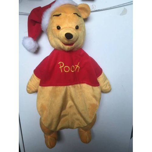 Grosse peluche winnie de luxe - disney - disney store - NOËL