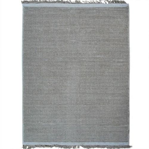 Tapis En Jute Naturel Artisanal Beige Avec Franges 160x230