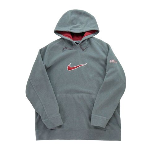 Reconditionné - Pull Polaire Homme Vintage Y2k Gris - Taille L - Homme - Gris