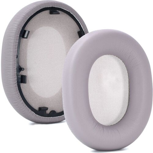 Coussinets de remplacement compatibles avec Sony WH-1000XM5, coussinets en mousse à mémoire de forme et cuir protéiné souple Rose