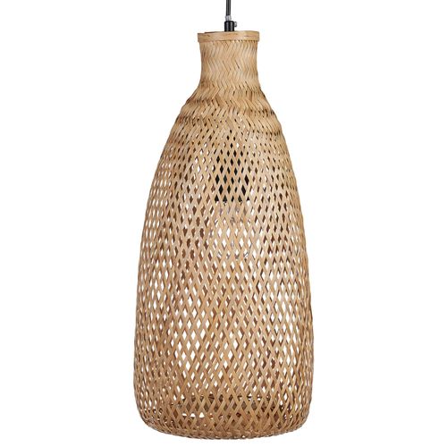 Lampe Suspendue En Bambou Naturel Lwela