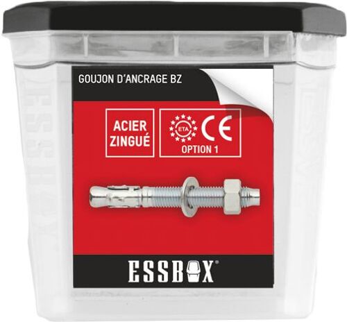 Goujon ESSBOX SCELL-IT ancrage - ØM10 mm x 80 mm - Boite de 25 - EX-92051110080