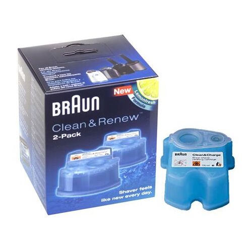 RECHARGES CCR2 NETTOYANT CLEAN & RENEW BRAUN X2