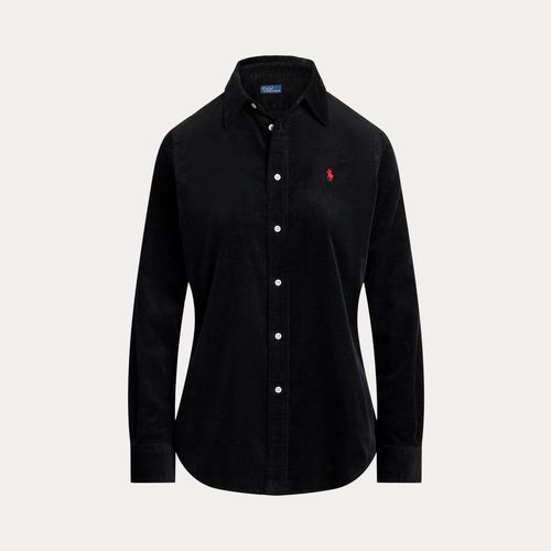Chemise Velours De Coton Slim Fit