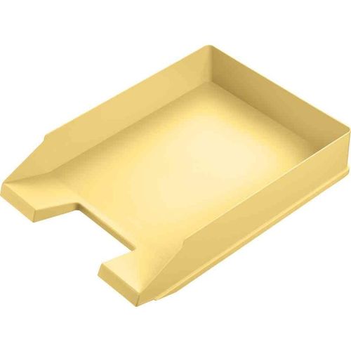 Helit Corbeille À Courrier "The Staff", A4, Jaune Clair