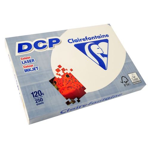 Clairefontaine Ramette 250 Feuilles Papier 120g A4 210x297 Mm Certifié Fsc Ivoire