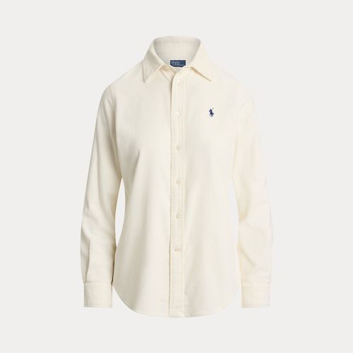 Chemise Velours De Coton Slim Fit