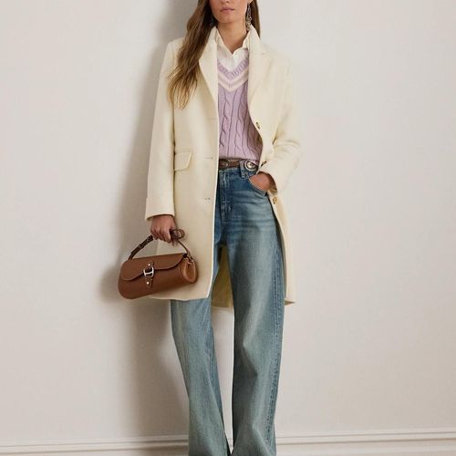 Manteau En Laine Mélangée