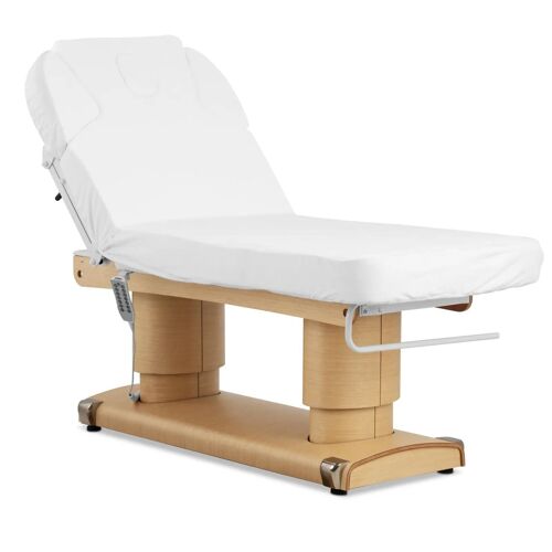 Table De Massage Professionnel 160 Watts Rembourrage De 8 Cm 200 Kg Blanc Helloshop26 14_0009990