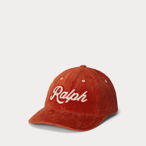 La Casquette Ralph Lauren À Logo Velours Côtelé