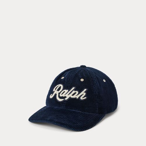 La Casquette Ralph Lauren À Logo Velours Côtelé