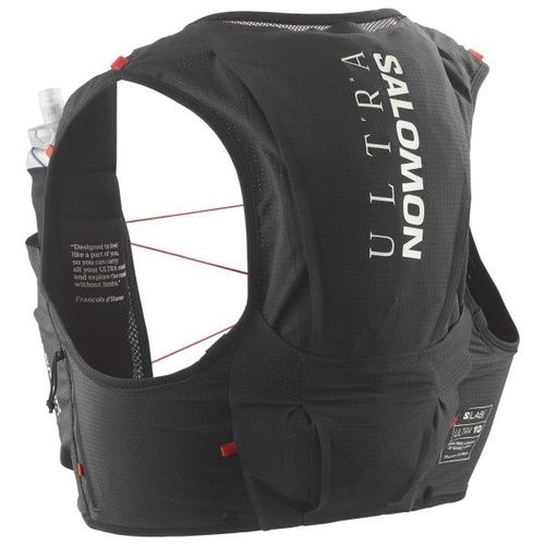 Salomon - S/Lab Ultra 10 Set - Sac à dos trail taille XL, gris/noir