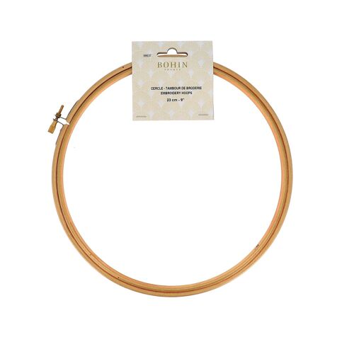 Cercle/Tambour Broderie 23cm (Boite De 5)