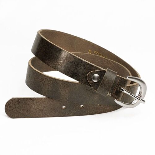 Ceinture Femme Cuir Pf Volcano Réglable 30mm