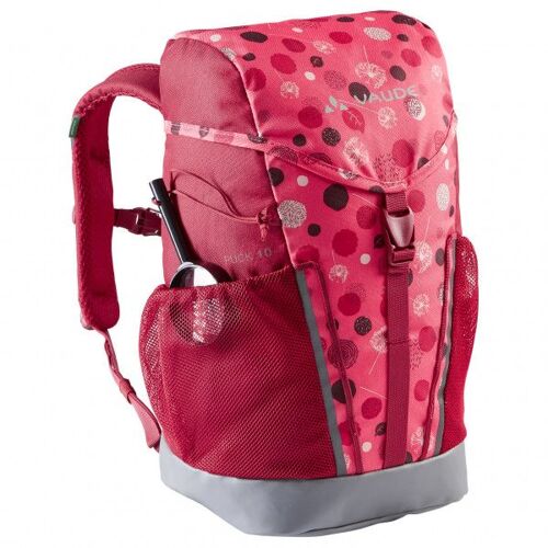 Vaude - Kid's Puck 10 - Sac à dos enfant taille 10 l, rose/rouge