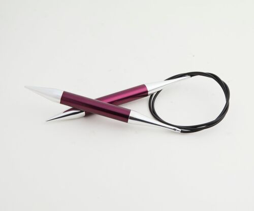 Aiguilles Circulaires Knitpro Zing 100cm 12mm