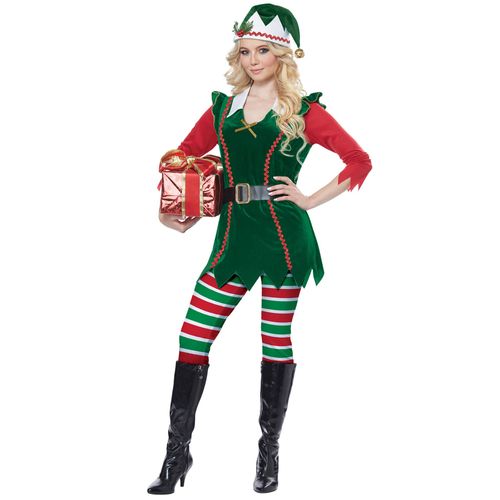Déguisement Elfe De Noël Femme - Taille: Xs (36/38)