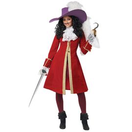 Déguisement Capitaine Pirate À Crochet Luxe Femme - Taille: S (38/40)