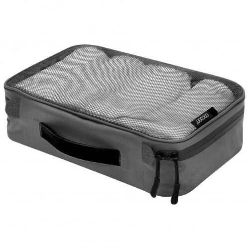 Cocoon - Packing Cube With Open Net Top - Housse De Rangement Taille L - 35 X 26 X 8 Cm, Gris