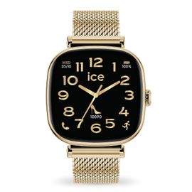 Montre Femme Connectée Ice Smart Sq 2.0 Gold Maille Milanaise 1.7 - 37mm