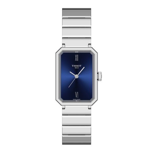 Montre Femme Tissot Srv Acier Cadran Bleu
