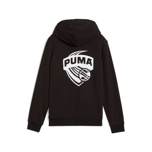 Puma Hoodie Basketball Posterize Enfant Et Adolescent, Vêtements, Noir, 13-14y